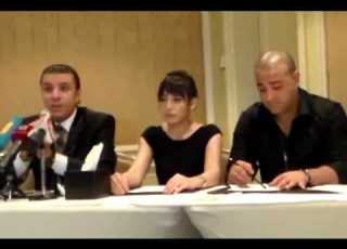  كلمة الفنان مصطفى كامل فى المؤتمر الصحفى للمطربة ساندى