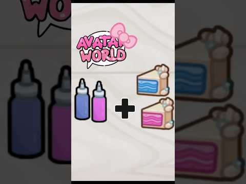 New Recipe For Cake In Avatar World Shorts Avatarworld Avatarworldsecrets Cake Tocaboca
