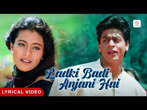 Ladki Badi Anjani Hai Lyrical Video Shah Rukh Khan Kajol Kuch Kuch Hota Hai Jatin Lalit