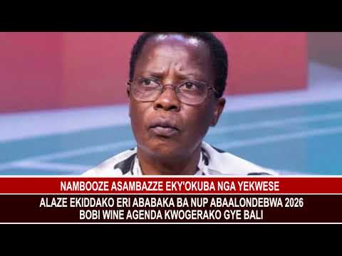 Nqmbooze Asambqzze Ebyogerwa Nti Yekwese