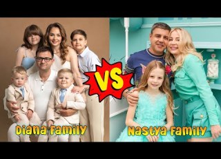 Kids Diana Show Family VS Like Nastya Family Members Real Name And Ages 2025
