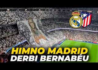 El Himno Del Real Madrid A TODO VOLUMEN Antes Del Real Madrid Atlético Pone Los PELOS DE PUNTA