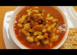 طريقة عمل فاصوليا بيضا فاصوليا حب على الطريقة السورية