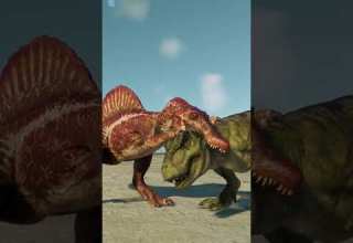 Spinosaurus Vs Tyrannosaurus Rex Jurassic World Evolution 2