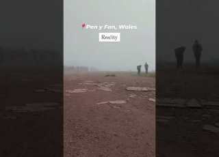  The Summit Of Pen Y Fan Was Not What I Expected Breconbeacons Wales Hikingadventure Mountains