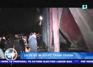 One Global Village 19 Dead In Egypt Train Crash