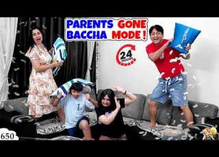  PARENTS GONE BACCHA MODE Ep 650 24 Hours Aayu And Pihu Show