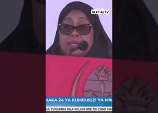 RAIS SAMIA WATU ELFU 29 WANAKUFA KWA UKIMWI KILA MWAKA Shortsvideo Live Globaltv Trending