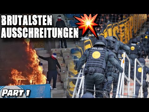 Die BRUTALSTEN AUSSCHREITUNGEN Im Deutschen Fussball Part 1