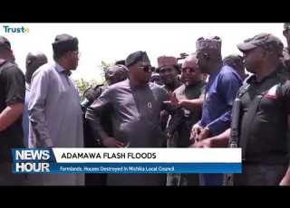  Flood Destroys Farmlands Houses In Michika LGA Of Adamawa State