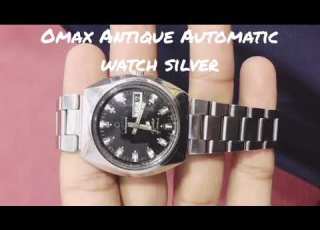 Omax Antique Automatic Watch Silver