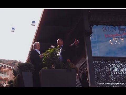 მუსიკალური კლიპი ქართველი და ებრაელი მღერიან ზურაბ ჩინჩალაძე და ბადრი ჯანაშვილი