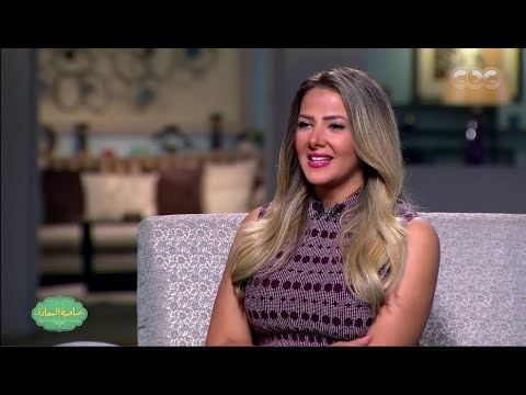 صاحبة السعادة دنيا سمير غانم تغني قصة شتاء باحساس يبكي وتأثر واضح عليها