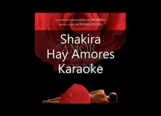 Shakira Hay Amores Karaoke