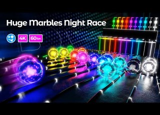 Marble Race Night Race 2 Marblerace Marbles Marblerun Blender 3danimation Race