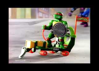 1988 TMNT Cheapskate Turtle Trooper Knucklehead Toy Commercial