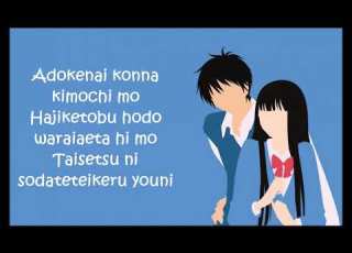  Kimi Ni Todoke Opening Theme Lyrics