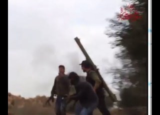  الله أكبر تدمير دبابة قرب حاجز إبن النونا معركة غارة الله