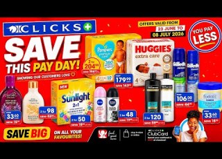  CLICKS CLICKS SPECIALS VALID UNTIL 08 JULY 2026