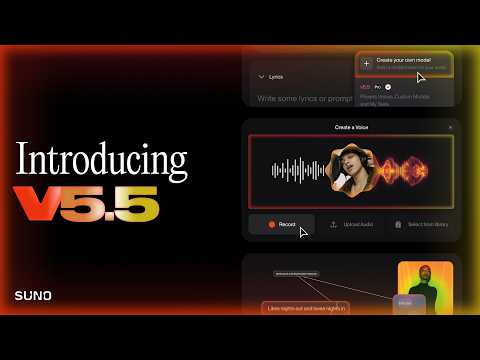 Suno V5 5 Is Here Make Music With YOUR Voice Custom Models