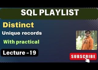 19 Distinct IN SQL Sql Tutorial