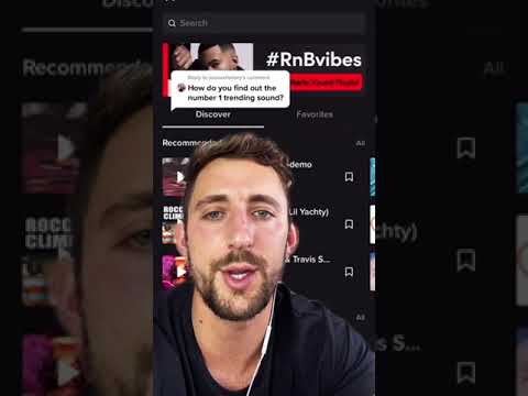 Find Trending Sounds On TikTok