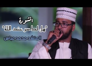  أنشودة هل لك سر محمد عباس همة مجداويات