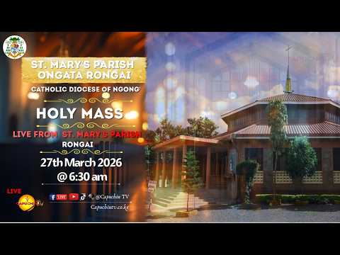 27 03 2026 CAPUCHIN TV LIVE JUMAMOSI WIKI YA TANO YA KWARESIMA