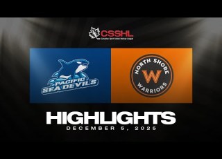 Pacific Coast Hockey Academy Vs North Shore Warriors U15 12 5 CSSHL Highlights
