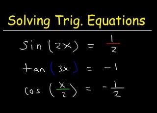  How To Solve Trigonometric Equations With Multiple Angles Trigonometry