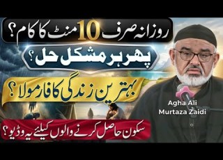 Behtreen Zindagi Ka Formula Mushkilat Ka Hal Maulana Ali Murtaza Zaidi