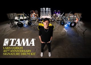  Lars Ulrich 40th Anniversary Signature Drum Kit Limited Edition