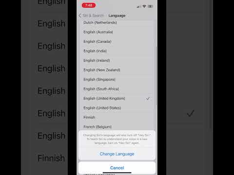 How To Edit Siri Voice And Language Shorts Tutorial Siri Voice Language Subscribe Settings
