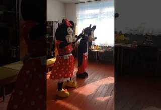 миккимаус ростовыекуклы дети танцы