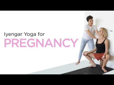 Iyengar Yoga For Pregnancy Prenatal Yoga With Props