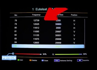 𝐄𝐮𝐭𝐞𝐥𝐬𝐚𝐭 𝟑𝟔𝐁 36 East Full ScAn KU Band Dstv Channel List Redline Decoder Pbteck