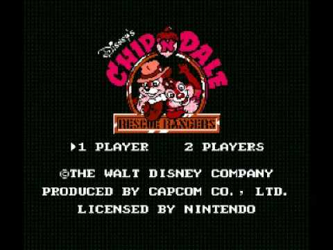 Chip N Dale Rescue Rangers NES Music Ending Theme