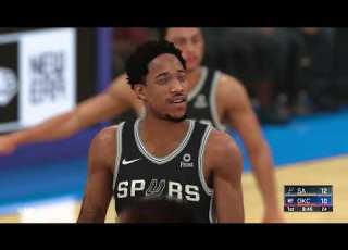 NBA 2K20 San Antonio Spurs Vs Oklahoma City Thunder