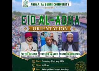 EID AL ADHA ORIENTATION 1447 2026