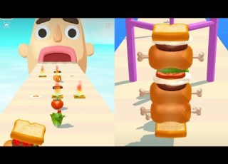  Tower Sandwich Making Runner Game Sandwich Games