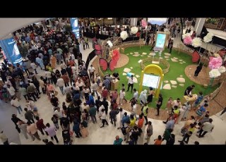 4K Eid Al Adha Mubarak 09 07 2022 Dubai Mall Downtown Dubai Boardwalk