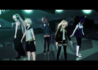 MMD Project Sekai Bitter Choco Decoration Possible Flashing Images
