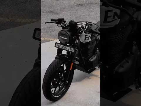 Hunter 350 Modified Into Cafe Racer Royalenfield Hunter350 Shorts Hunter Caferacer
