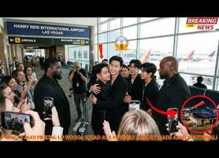 1 MINUTE AGO Kim Taehyung SHOCKED The World Picking Up Wooga Squad At Las Vegas Airport
