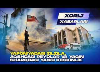 Yaponiyadagi Zilzila AQSHdagi Reydlar Va Yaqin Sharqdagi Yangi Keskinlik