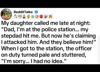 My Daughter Called Me Late At Night Dad I M At The Police Station My Stepdad Hit Me