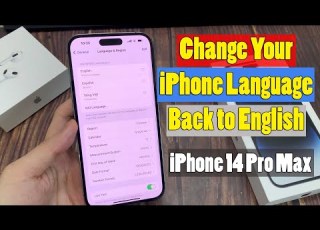 IPhone 14 Pro Max How To Change Your IPhone Language Back To English Step By Step