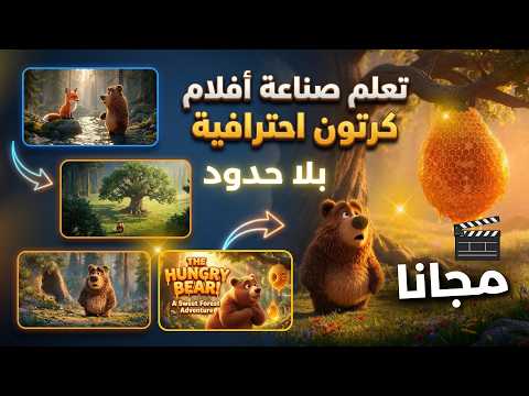 أفضل طريقة لانشاء فيديوهات بالذكاء الأصطناعي حتي 30 دقيقة مجانا بلا اي حدود