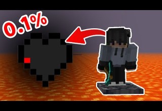 ماين كرافت لكن عندي 0 1 قلب