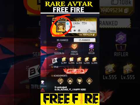MOST RARE AVTAR BANNER IN FREE FIRE Trending Freefire Totalgaming Viral Free Fire Tech MOST RARE AVTAR BANNER IN FREE FIRE Trending Freefire Totalgaming Viral Free Fire Tech